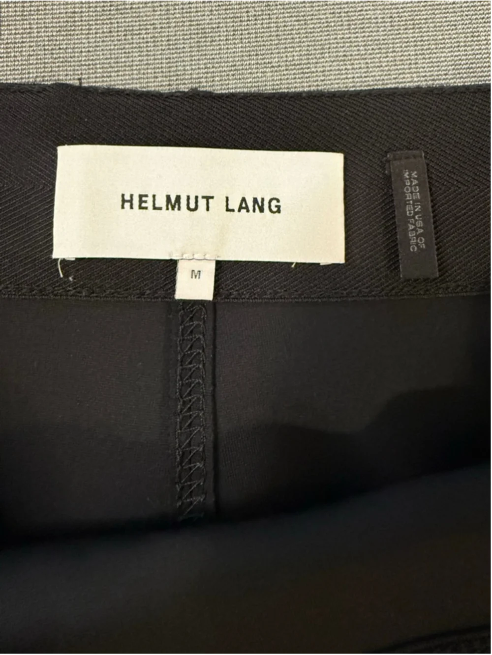 Helmut Lang Scuba Skirt black size Medium - Picture 10 of 10